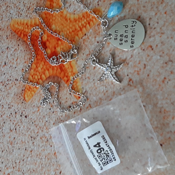 Sun Sea Sand Serenity Necklace NWT - Picture 2 of 2